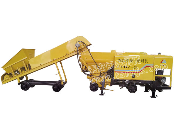 spb7-g 濕式混凝土噴射機(jī)(煤礦井下和隧道專用)