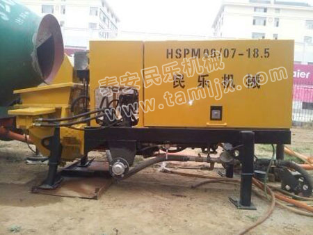 spb7-g 濕式混凝土噴射機(jī)(煤礦井下和隧道專用)